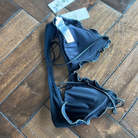 Designer Kisuii UPF 50+ UV protection chlorine resistant bikini top size large - Picture 9 of 12